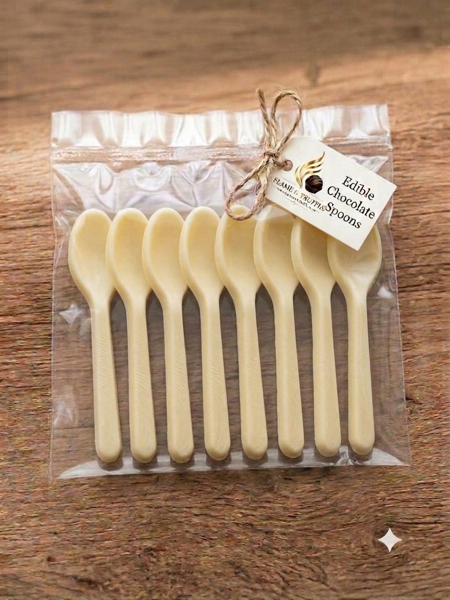 Chocolate Spoons (Small) - Flavour & Colour Options