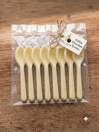 Chocolate Spoons (Small) - Flavour & Colour Options
