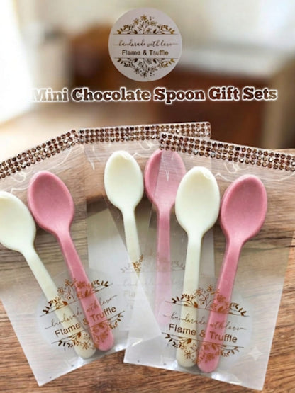 Chocolate Spoons (Small) - Flavour & Colour Options