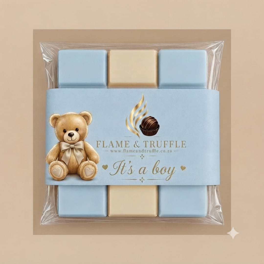 Baby Shower Chequered Square Bars (Colour Options)