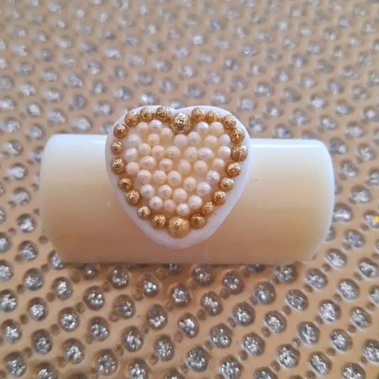 Ivory Heart Truffle Tier