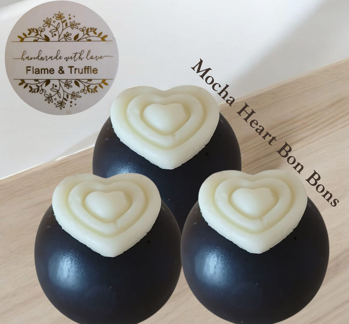 Assorted Heart Truffle Tier