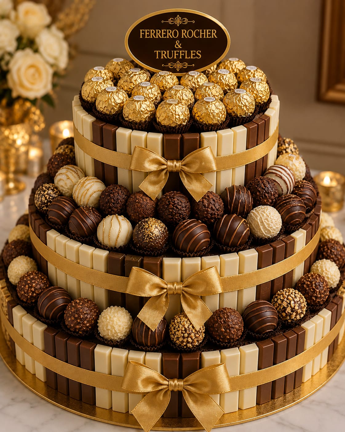 Ferrero Rocher Truffle Tower