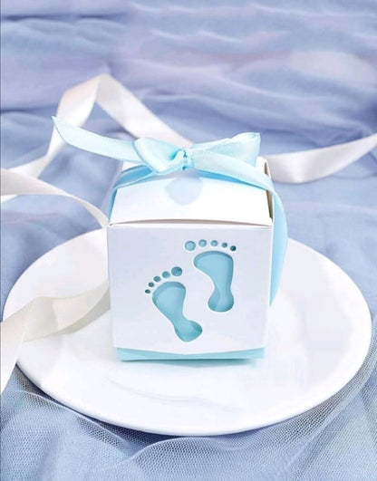 Baby Feet Gift Box with Belgian Truffles