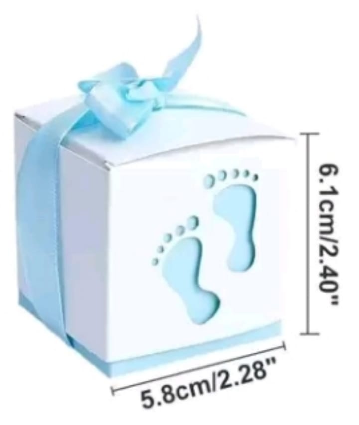 Baby Feet Gift Box with Belgian Truffles