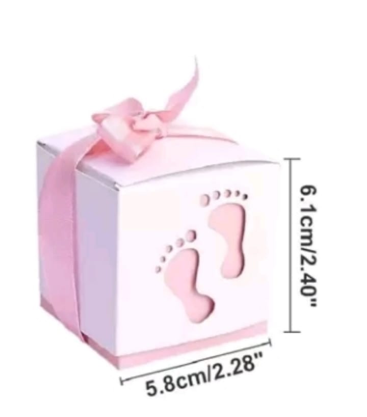 Baby Feet Gift Box with Belgian Truffles