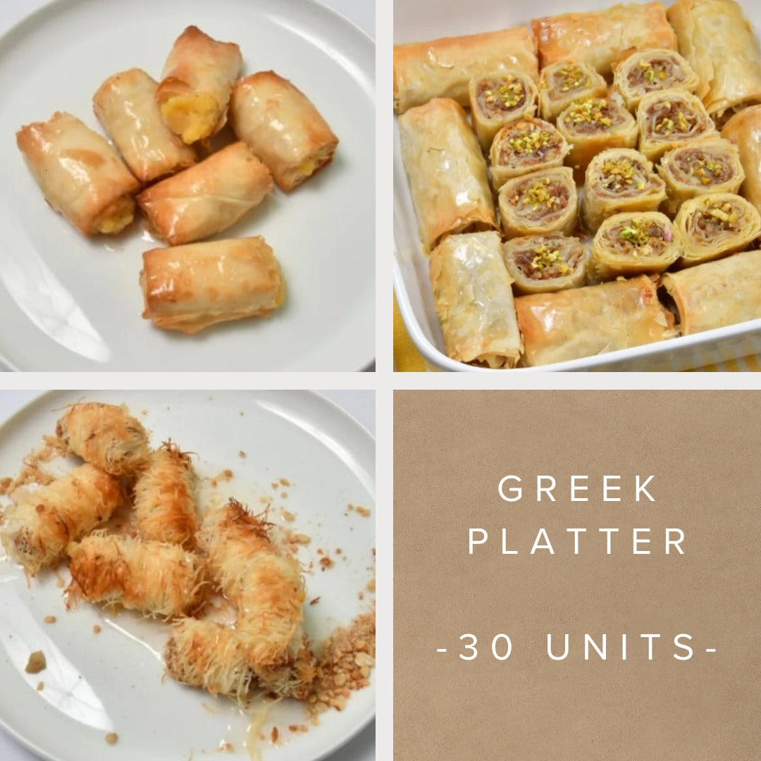 Greek Platter (30 Piece).