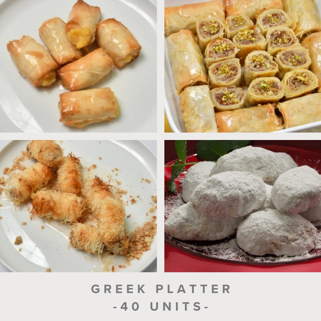 Greek Platter (40 Piece)