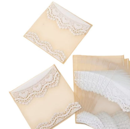 Transparent Lace Bags