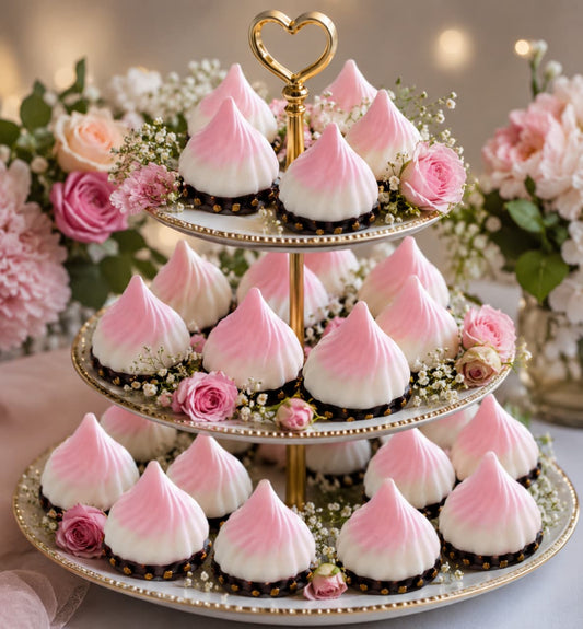Twirled Teardrop Truffle Tier