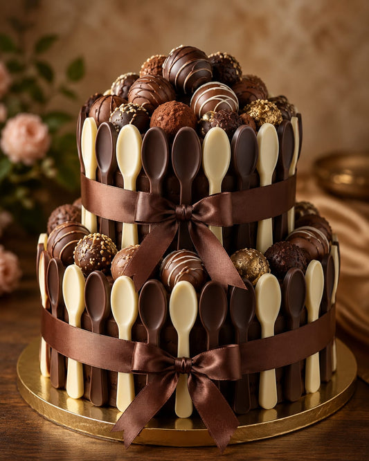 Chocolate Spoon & Truffle Tower