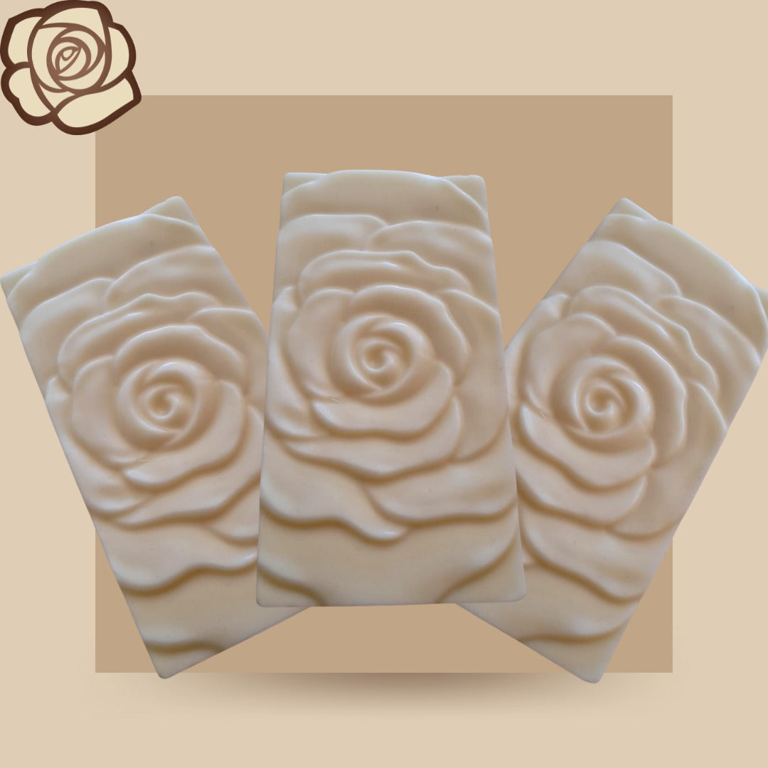 Vanilla chocolate rose bar